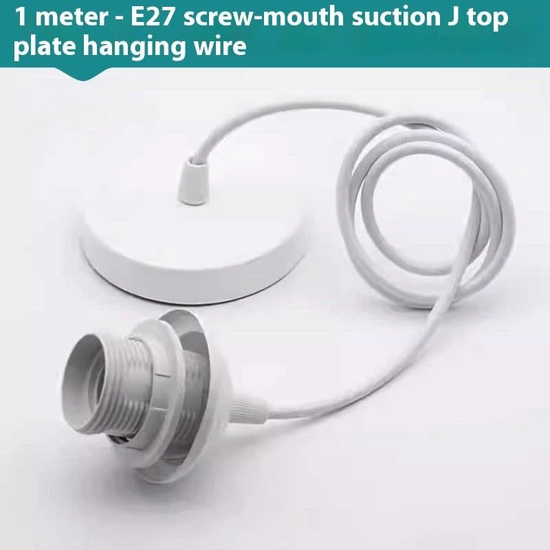 image-E27 Screw Fan Lamp Smart Remote Control Living Room Bedroom Fan-style Ceiling Lamp