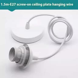 image-E27 Screw Fan Lamp Smart Remote Control Living Room Bedroom Fan-style Ceiling Lamp