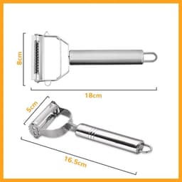 image-Stainless Steel Peeler Kitchen Gadget