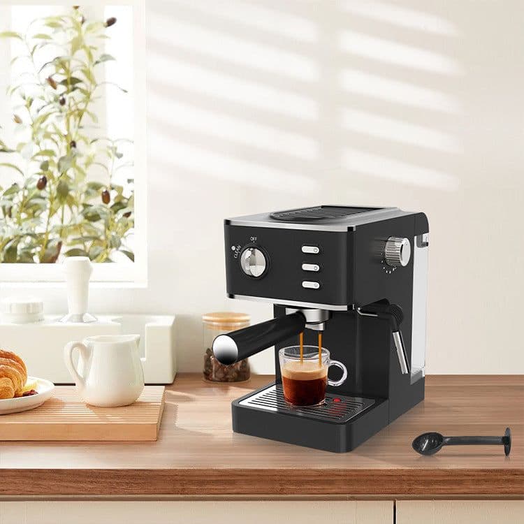 image-Household Semi-automatic Pressure Milk Frother For Coffee Machine