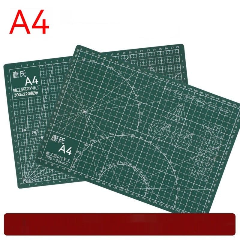 image-Cutting Pads Paper Cutting Double-sided Cutting Scale Paper Cutting Art Carving Board