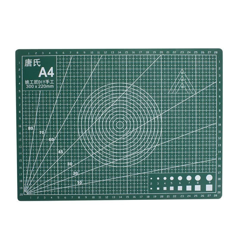 image-Cutting Pads Paper Cutting Double-sided Cutting Scale Paper Cutting Art Carving Board