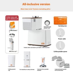 image-Kesu Italian Semi-automatic Small Concentrated American Portable Coffee Machine
