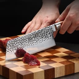 image-Household Minimalist Wooden Handle Kitchen Knife