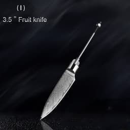 image-Damascus Knife Embryo High Hardness Kitchen Knives