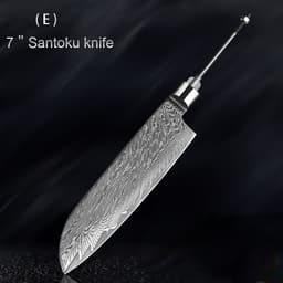 image-Damascus Knife Embryo High Hardness Kitchen Knives