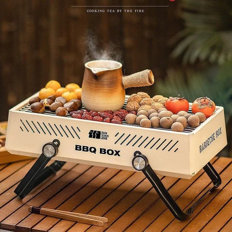 image-Household Stainless Steel Outdoor Barbecue Grill