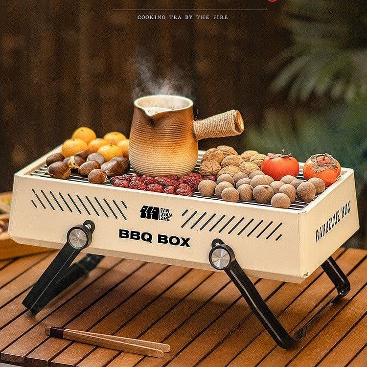 image-Household Stainless Steel Outdoor Barbecue Grill