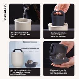 image-Home Fashion Personality Big Ball Ice Maker