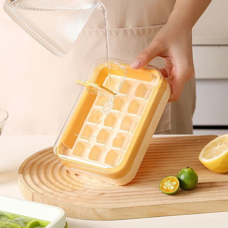 image-Ice Cube Mold Food Grade Press Ice Tray