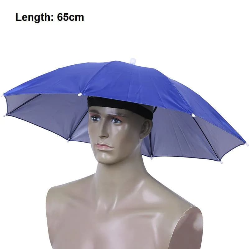 image-55 65cm Outdoor Fishing Sunshade Waterproof Camping Hiking Fishing Holiday Folding Sunhat