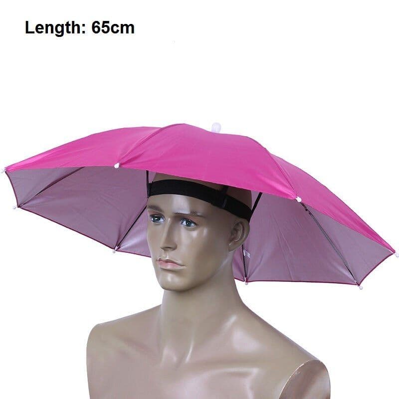 image-55 65cm Outdoor Fishing Sunshade Waterproof Camping Hiking Fishing Holiday Folding Sunhat