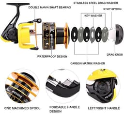 image-Hunting fish king metal fishing reel