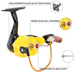 image-Hunting fish king metal fishing reel