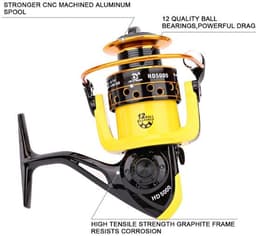 image-Hunting fish king metal fishing reel