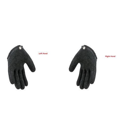 image-Fishing Gloves Anti-Slip Protect Hand From Puncture Scrapes Fisherman Professional Catch Fish Latex Hunting Gloves Left Right