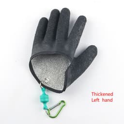 image-Fishing Gloves Anti-Slip Protect Hand From Puncture Scrapes Fisherman Professional Catch Fish Latex Hunting Gloves Left Right