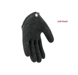 image-Fishing Gloves Anti-Slip Protect Hand From Puncture Scrapes Fisherman Professional Catch Fish Latex Hunting Gloves Left Right