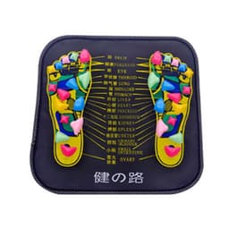 image-Reflexology Foot Massage Pad Cobblestone Walk Massager Mat Pain Relief Health Care Acupressure Mat