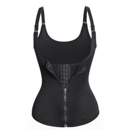 image-Adjustable Zipper Waist Shaper & Trimmer