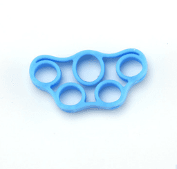 image-Silicone Finger Trainer Hand Gripper Resistance Bands Fitness