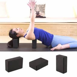 image-Pure color EVA Yoga brick yoga matyoga tension band