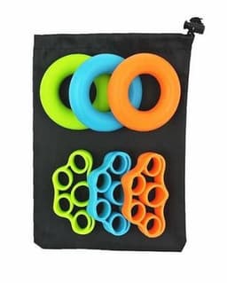 image-3 Levels Finger Stretcher Resistance Bands