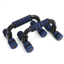 image-H I-shaped Push-up Stand Sponge Hand Grip ABS Fitness Chest Training Grip Bar Fitness Exercise Trainer