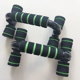 image-H I-shaped Push-up Stand Sponge Hand Grip ABS Fitness Chest Training Grip Bar Fitness Exercise Trainer