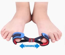 image-Hallux valgus rehabilitation exercise belt training with thumb valgus exerciser big toe tension belt correction belt