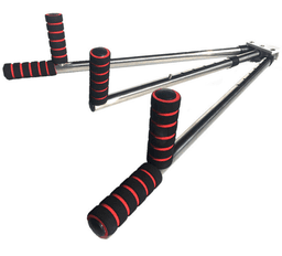image-Cross fork lacing artifact ligament stretching yoga aids home fitness equipment