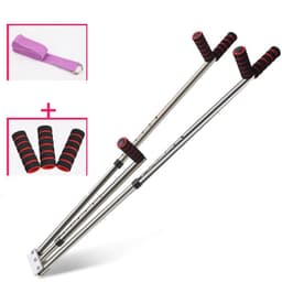 image-Cross fork lacing artifact ligament stretching yoga aids home fitness equipment