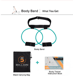 image-Fitness Women Booty Butt Band Resistance Bands Adjustable Waist Belt Pedal Exerciser For Glutes Muscle Workout Free Bag