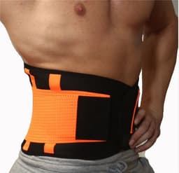 image-Waist Trimmer Belt Body Shaper Abdominal Trainer Weight Loss Fat Burning Straps