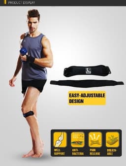 image-Sports protective gear shock absorption compression fitness shin bone with knee pads