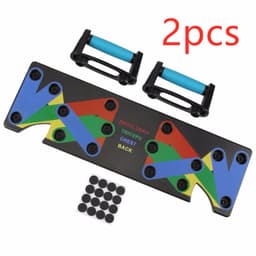 image-Push Up Rack Edge 9 in 1 Body Building Exercise Fitness Tools Women Men Push-Up Display Shelves and Raisers For GYM Training Body drop shipping