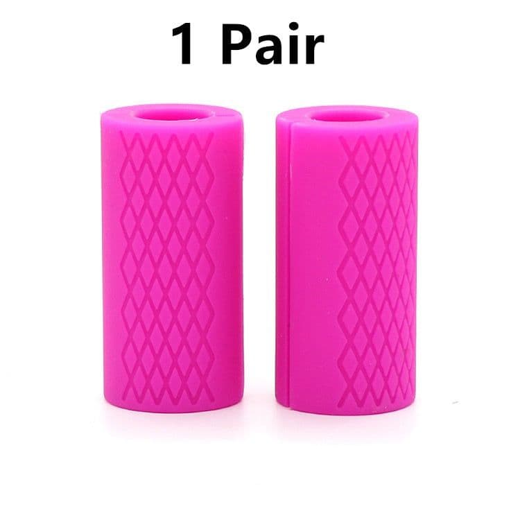 image-Fashion Silicone Dumbbell Grip Silicone Barbell Grip