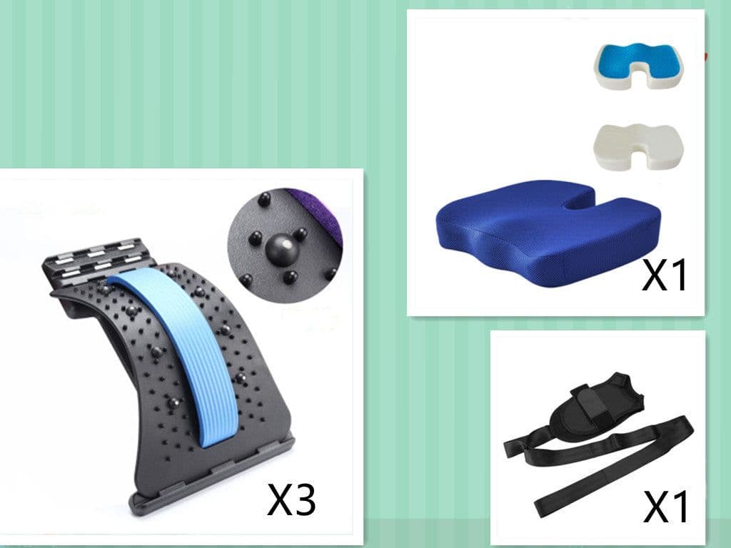 image-Lumbar Tractor Waist Traction Therapy Lumbar Orthosis Lumbar Intervertebral Disc Waist Prominent Back Pain Relief