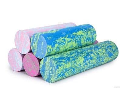 image-Aomardon camouflage foam shaft Yoga column massage shaft muscle relaxation massage axis EVA Yoga roller