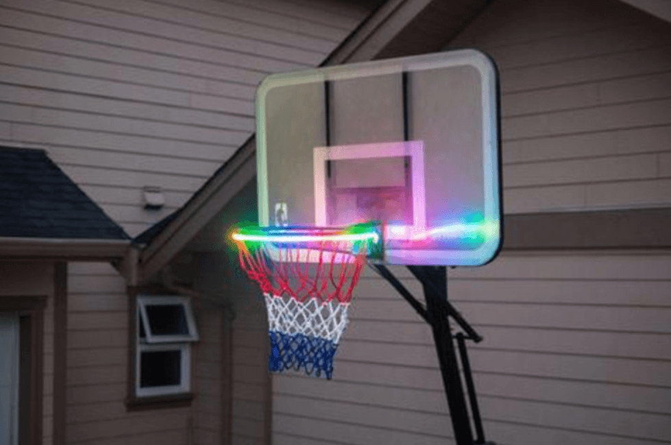 image-Induction Color Changing Basketball Frame Light