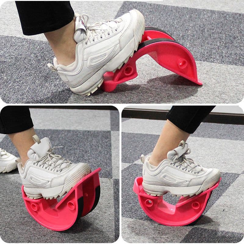 image-Foot Stretcher Rocker Calf Ankle Stretch Board For Achilles Tendonitis Muscle Massage Fitness Pedal Stretcher Plant Yoga