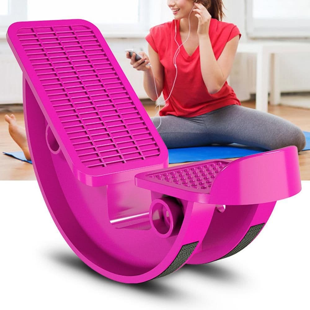 image-Foot Stretcher Rocker Calf Ankle Stretch Board For Achilles Tendonitis Muscle Massage Fitness Pedal Stretcher Plant Yoga