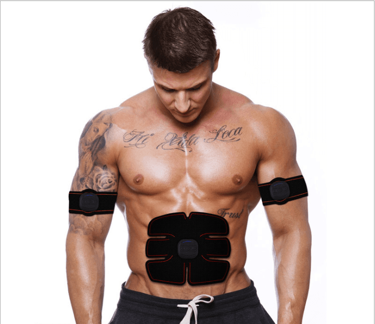 image-Portable EMS Smart Muscle Stimulator For Arm and Abdomen