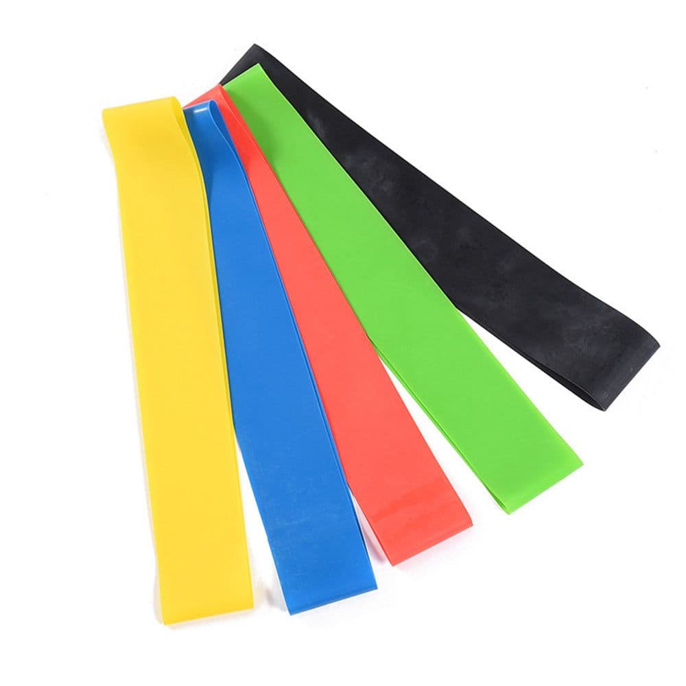 image-5 Level Resistance Rubber Bands Yoga Training Elastic Bands