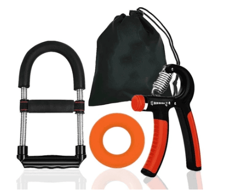 image-Adjustable Handle Set For 3-piece Set Gym With Arm And Arm Strengthstrength