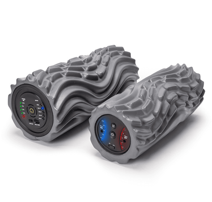 image-USB Electric Massage Yoga Massager Muscle Soreness Pain Relax Stovepipe Vibration Acupressure Massage Column Foam Roller Block