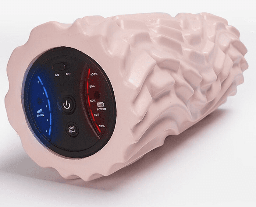 image-USB Electric Massage Yoga Massager Muscle Soreness Pain Relax Stovepipe Vibration Acupressure Massage Column Foam Roller Block