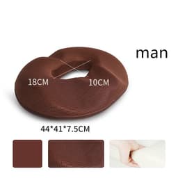 image-Seat Cushion Pillow for Office Memory Foam