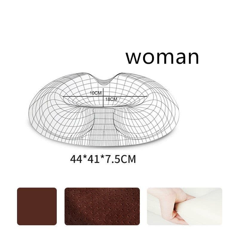 image-Seat Cushion Pillow for Office Memory Foam