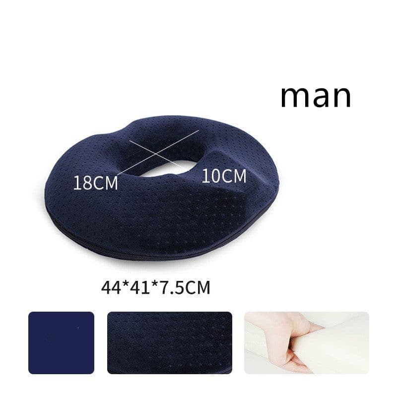 image-Seat Cushion Pillow for Office Memory Foam